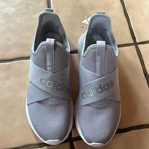 Never work Adidas slip on shoes